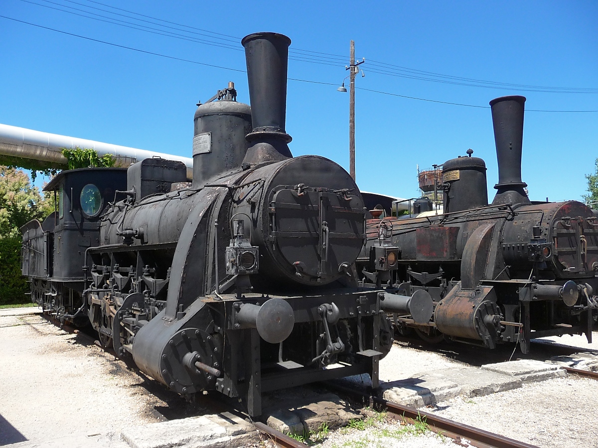 Eine weitere MAV IIIe, spätere BR 326, im Hungarian Railway Museum, Budapest, 18.6.2016