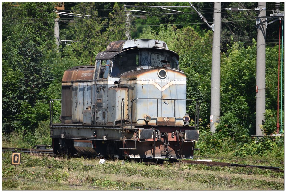 Eine ziemlichrostige Rangierlok in Brasov. 92 530 800479-3. (16.06.2017)