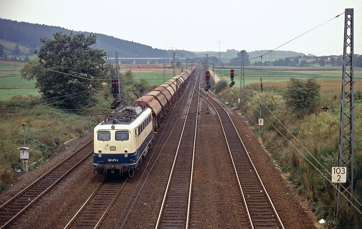 Einst und Jetzt (9) : Nördliche Einfahrt Kerzell im Mai 1986. 