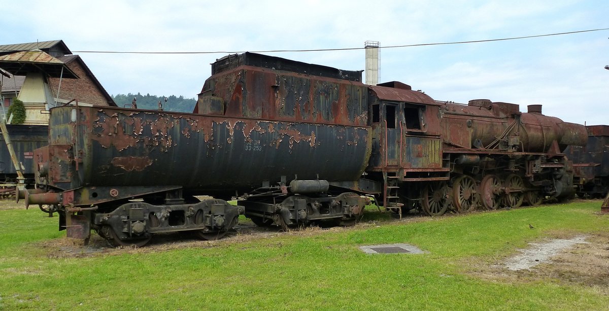 Eisenbahnmuseum Ljubljana, Lokomotive JZ 33-253, Juni 2016