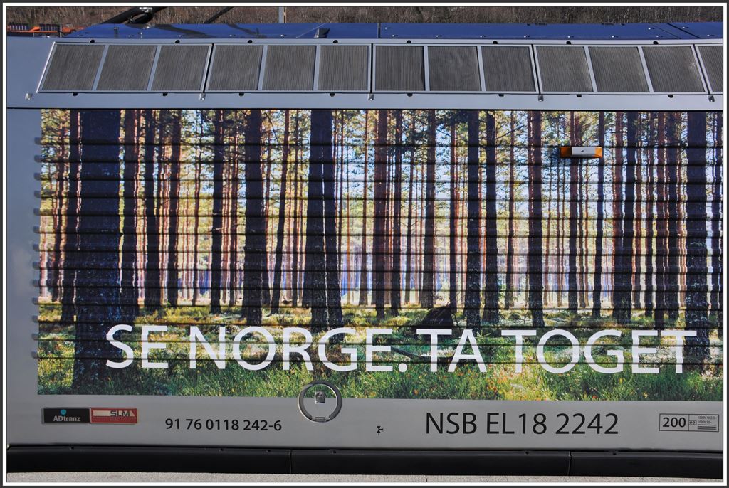 EL 18 2242 in Bergen. (15.03.2015)