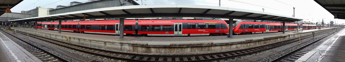 Elektrotriebzug BR 442 Talent 2  DB Regio  in München hauptbahnhof (5.7.2017)