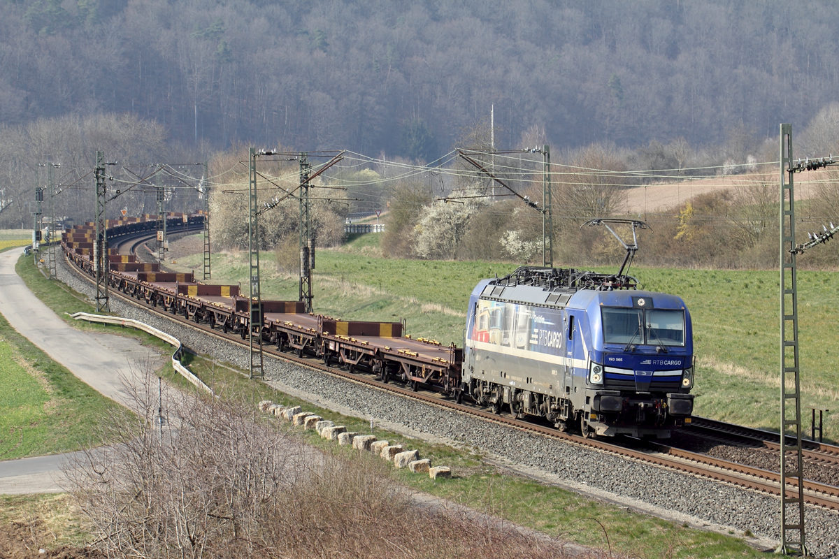ELL 193 565 unterwegs für RTB Cargo bei Harrbach 25.3.2022