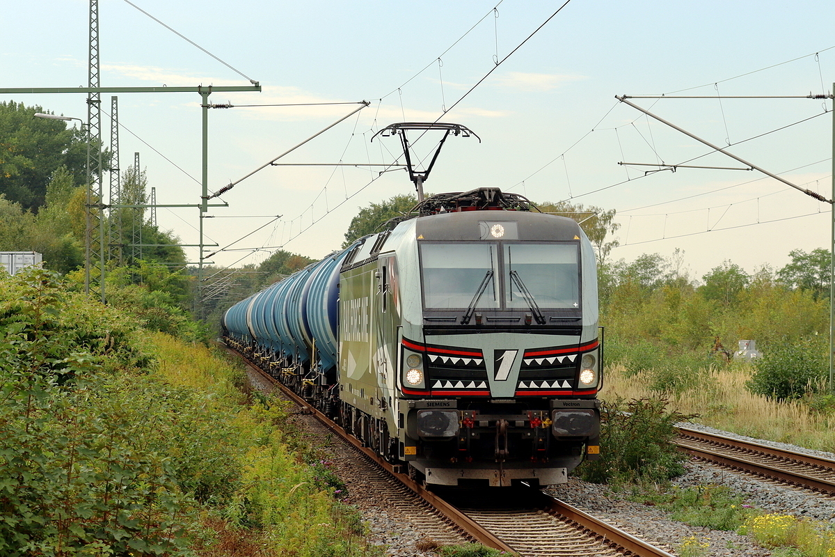 ELOC 6193 949-5 in Diensten von RFO durchf�hrt mit einem Kesselwagenzug Herten-Westerholt 29.9.2026