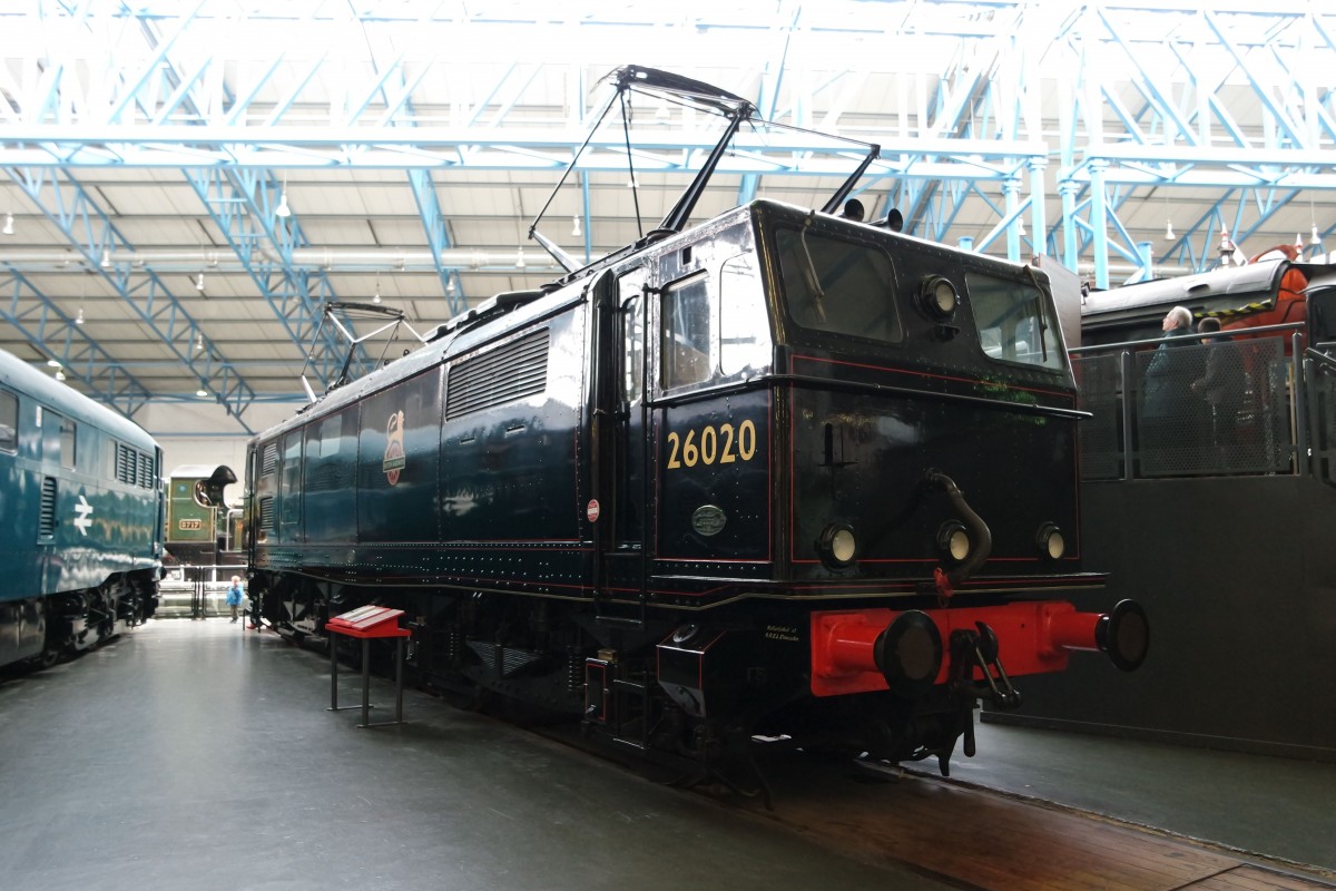 EM1DC Nr.26020 Baujahr 1951 am 01.04.2015 im National Railway Museum York.