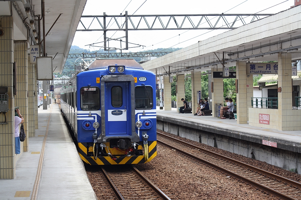 EMC531 am 02.Juni 2014 in der Sanyi Station.