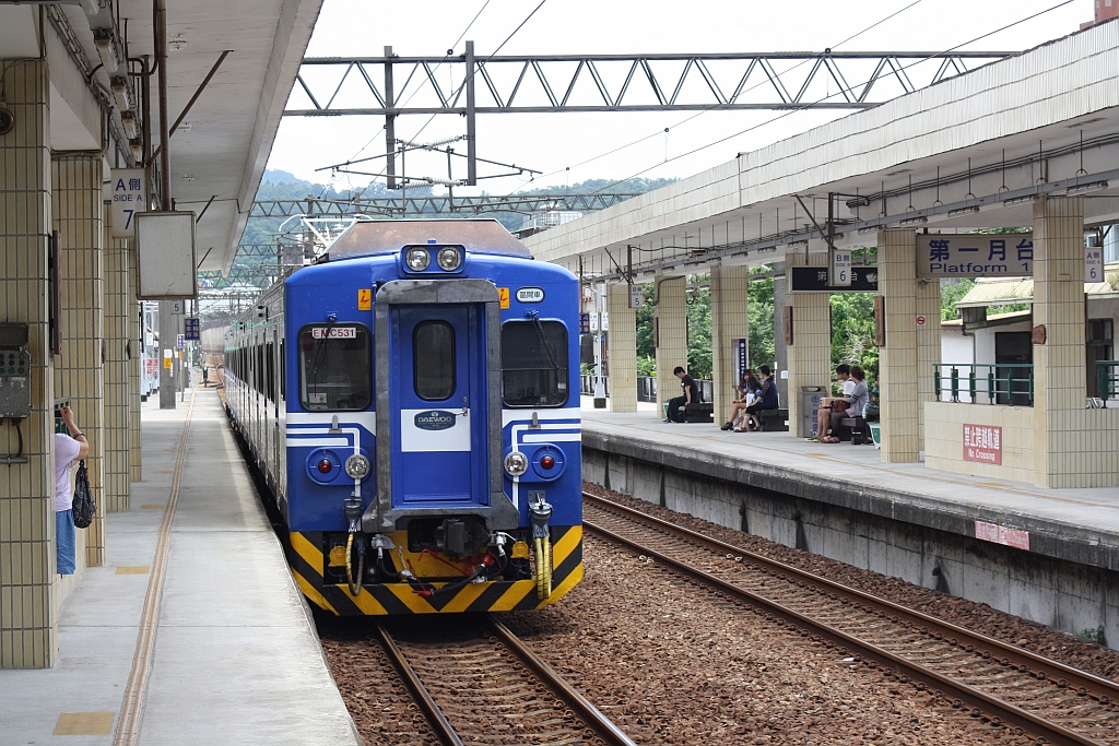 EMC531 am 02.Juni 2014 in der Sanyi Station.