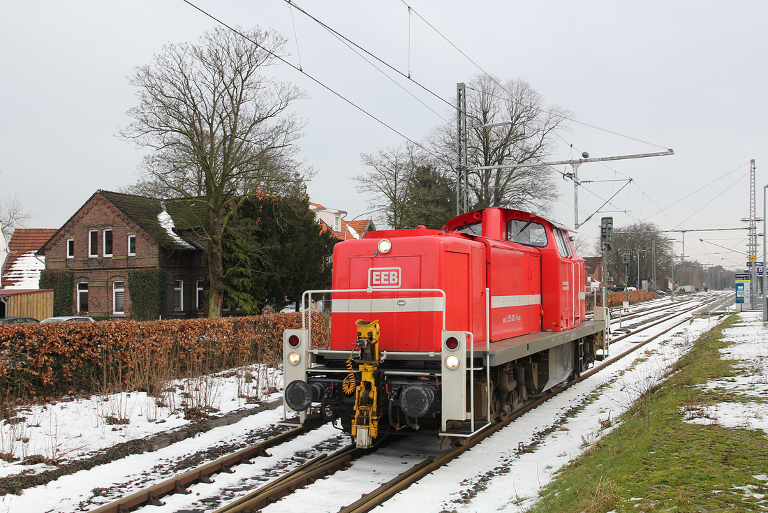 Emsländische Eisenbahn 295 003 // Meppen // 16. Februar 2021
