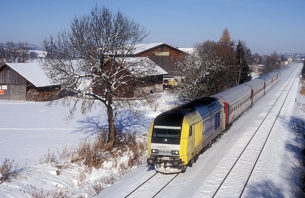 ER20 013  bei Martinszell  18.11.07
