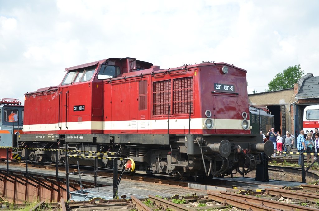 Erfurter Bahnservice 201 001 23.5.14 TEV Weimar
