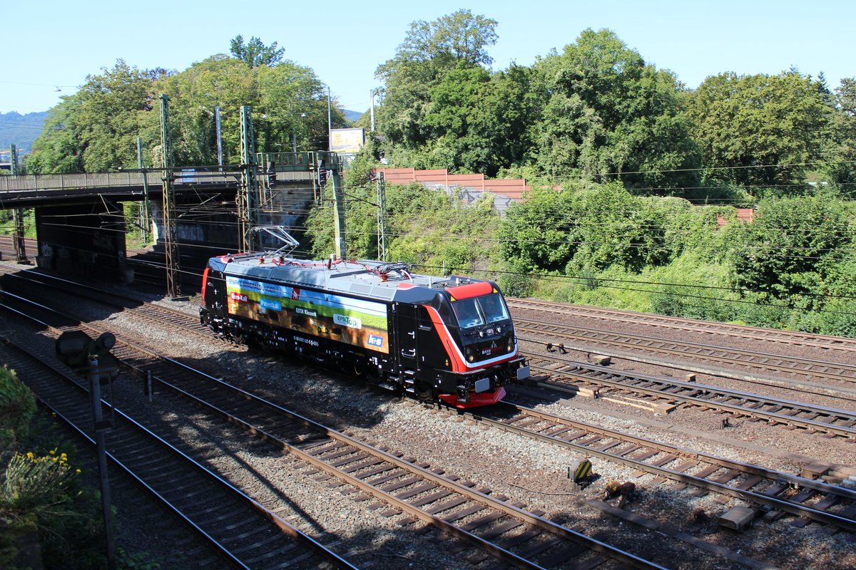 Erster! Die neue EBS 187 420  Starke Mineraldünger  am 23.08.2019 in Kassel.