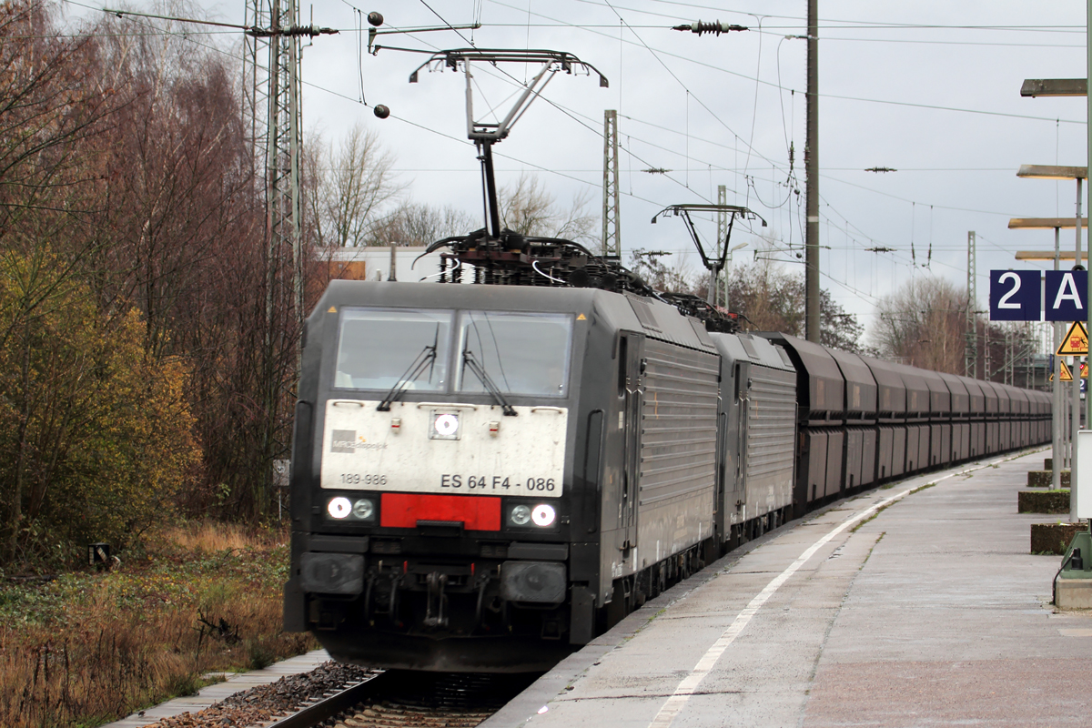 ES 64 F4-086 in Wesel 2.1.2014