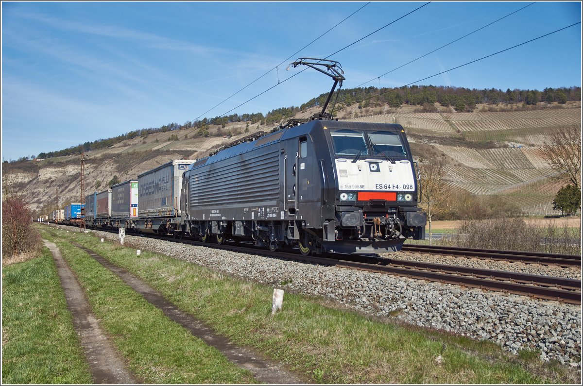 ES 64 F4-098 (189 998-8) / Thüngersheim / 20.03.2019