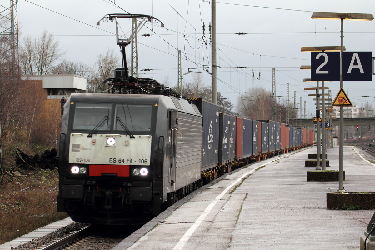 ES 64 F4-106 in Wesel 2.1.2014