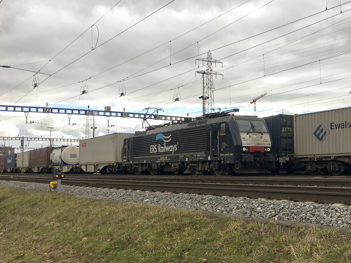 ES 64 F4-208
ERS Railways
Basel, 24.02.2017