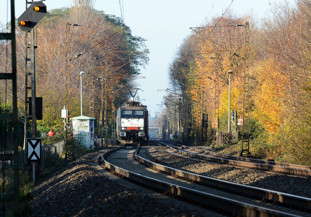 ES 64 F4-282 (189 282) MRCE/SBB Cargo in Bonn-Friesdorf - 22.11.2014