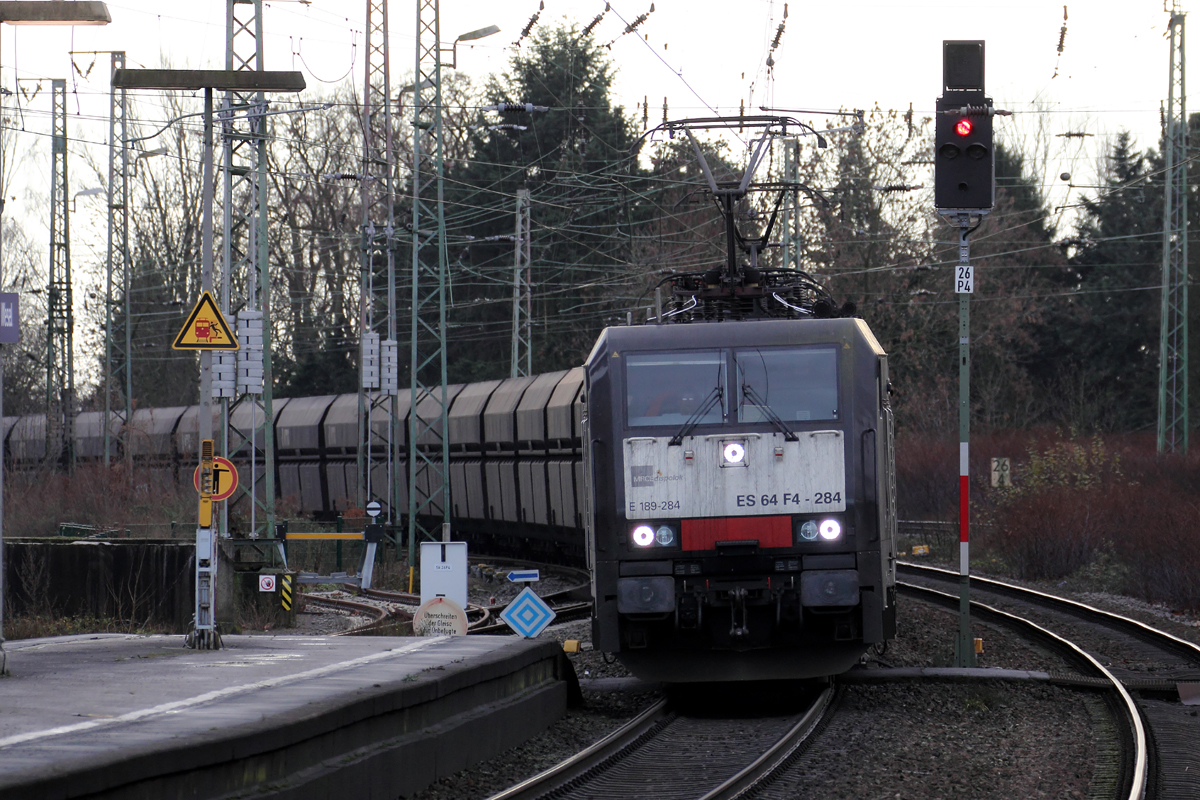 ES 64 F4-284 in Wesel 2.1.2014