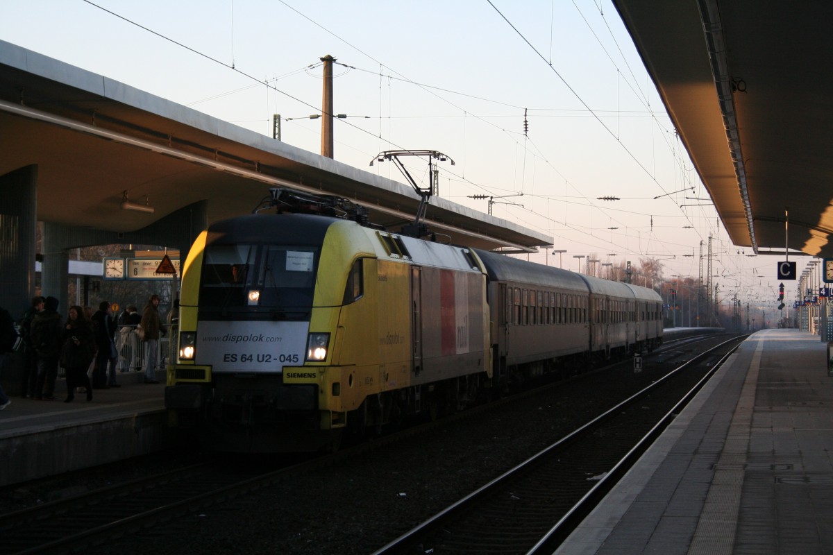 ES 64 U2-045 Abellio Rail Bochum Hbf 16.01.2006