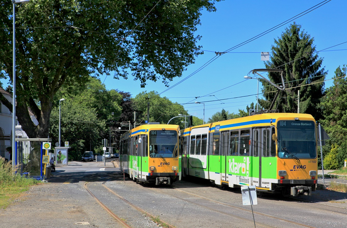 Essen 1102, 1109, Mülheim Hauptfriedhof, 01.08.2013.
