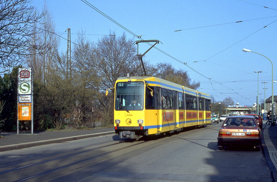 Erfurt straßenbahn in Essen