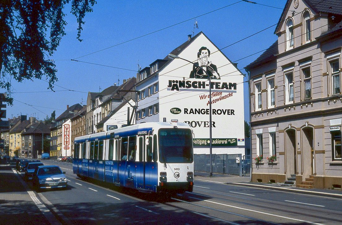 Essen 1413, Altendorfer Straße, 06.08.1992.