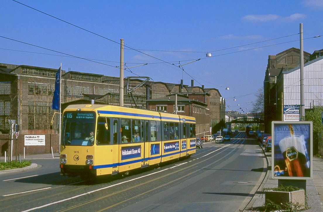 Essen 1415, Altendorfer Straße, 02.04.1991.