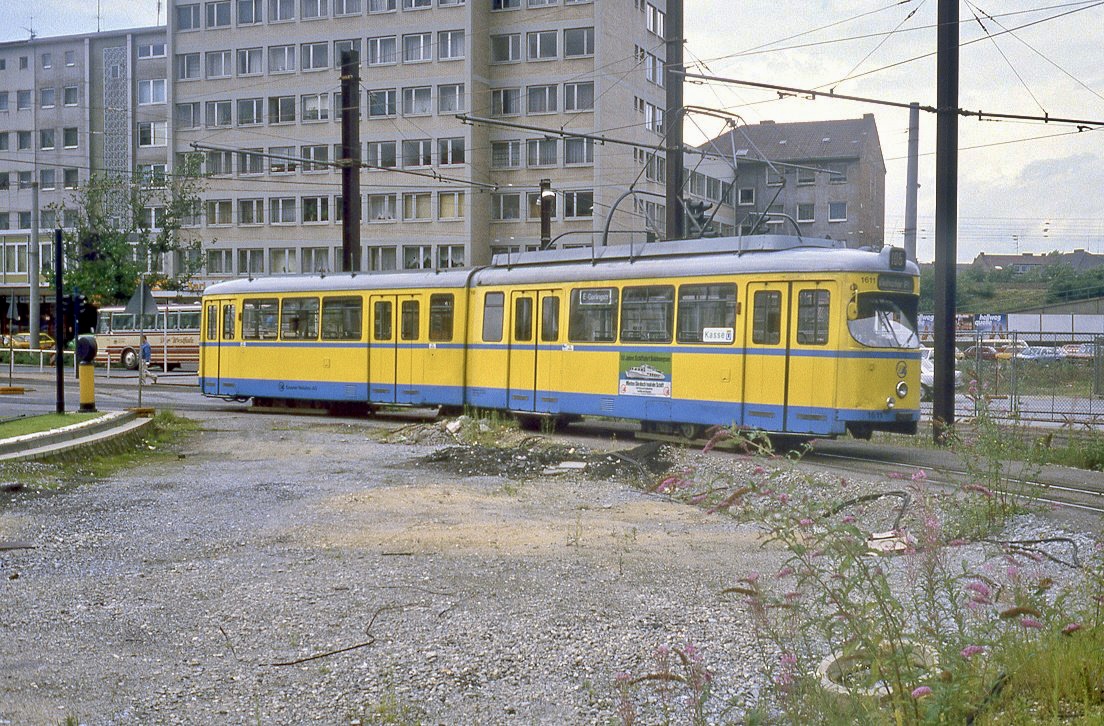 Essen 1611, Schützenbahn, 03.08.1985.