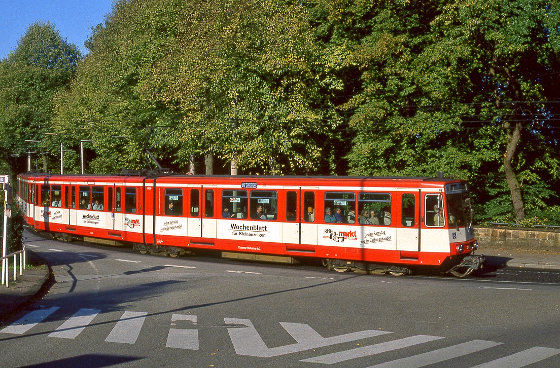 Essen 5106 + 5103, Margarerhenhöhe, 29.10.1991.