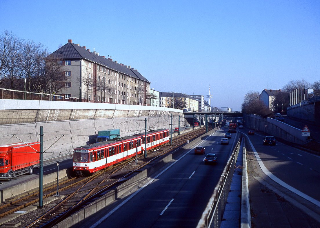 Essen 5127 + …., Wickenburgstraße, 01.02.1993.