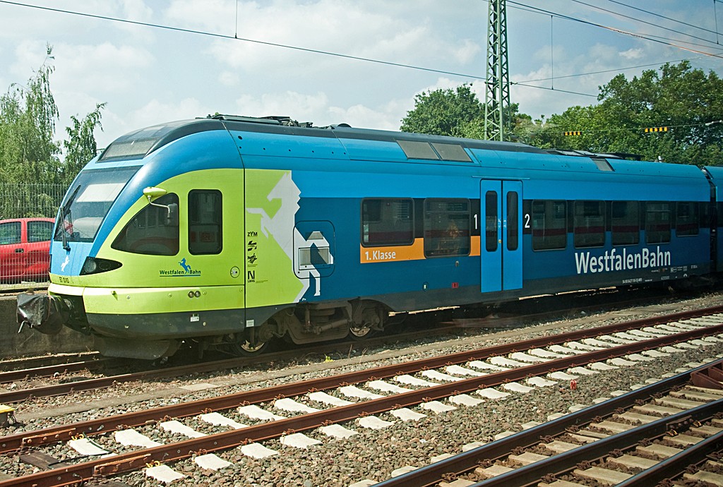 ET 010 der Westfahlen-Bahn in Mnster - 15.07.2013