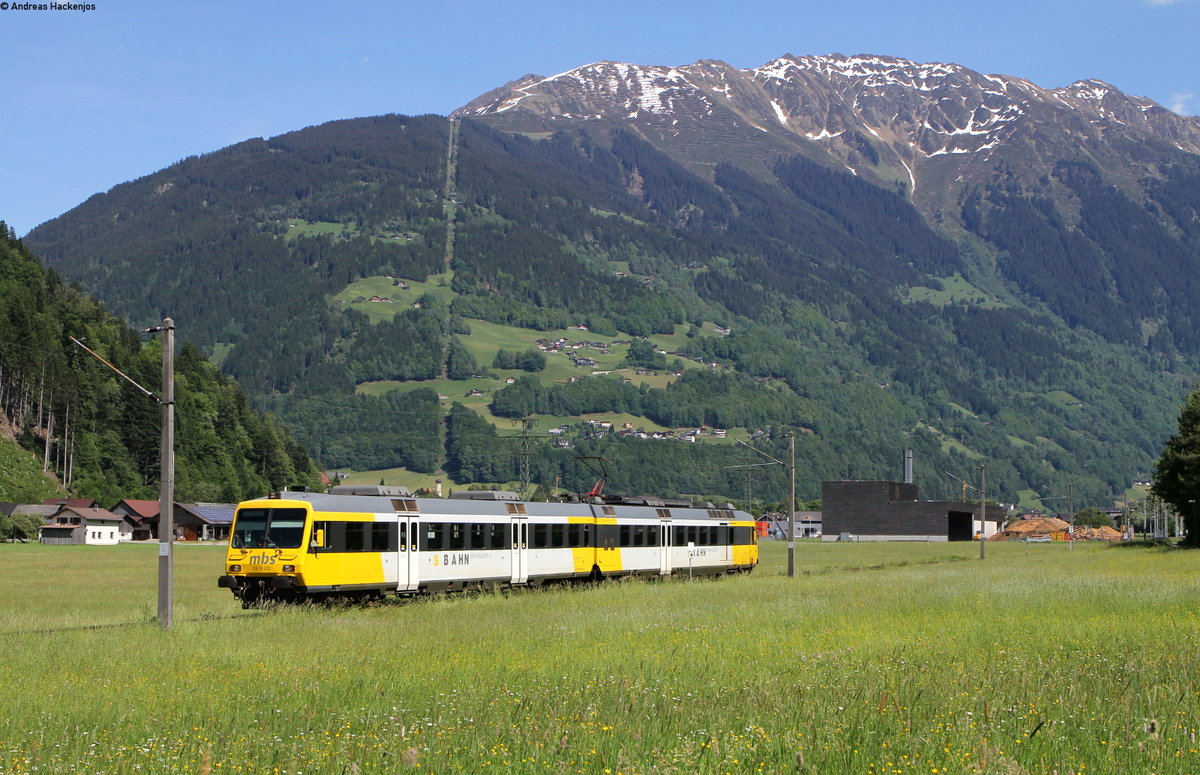 ET 10.122 als S4 (Schruns-Bludenz) bei Kaltenbrunnen 28.5.17