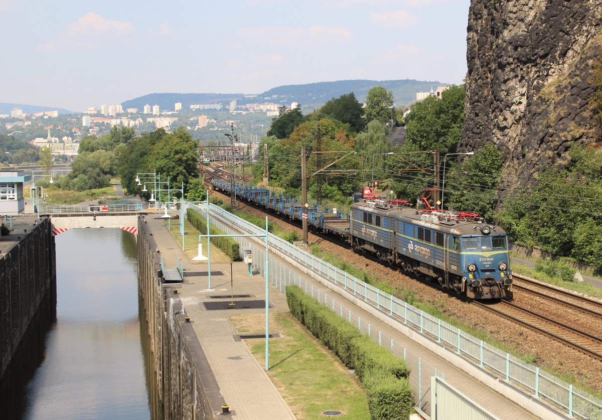 ET 41-194-B zu sehen am 22.08.15 in Ústí nad Labem-Střekov.