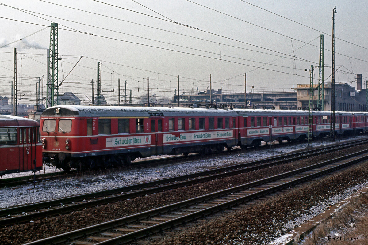 ET 455 402 am 19.01.1986 am Bw. Heidelberg.