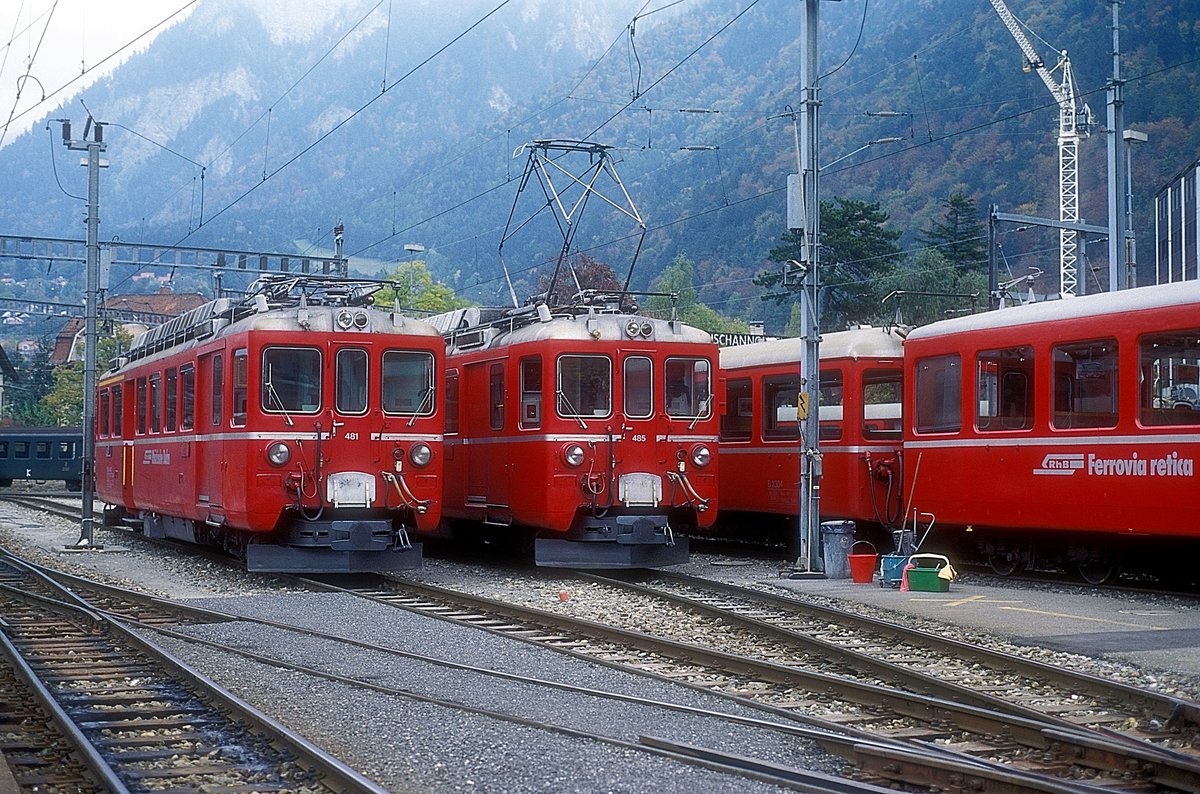 ET 481 + ET 485  Chur  28.10.97