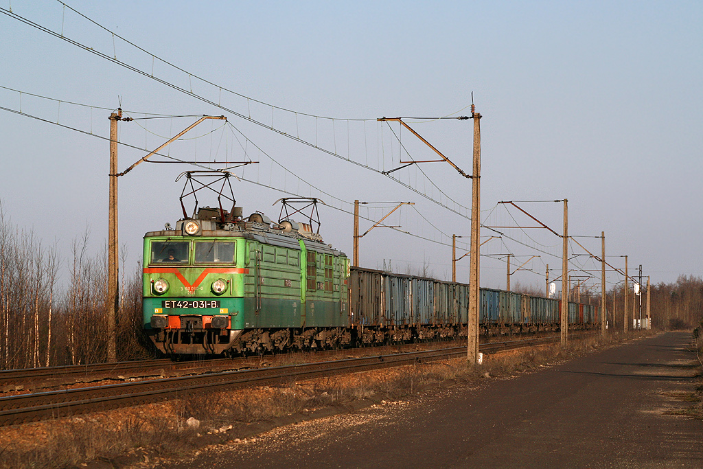 ET42-031 Dąbrowa Grnicza Towarowa (16.04.2013)