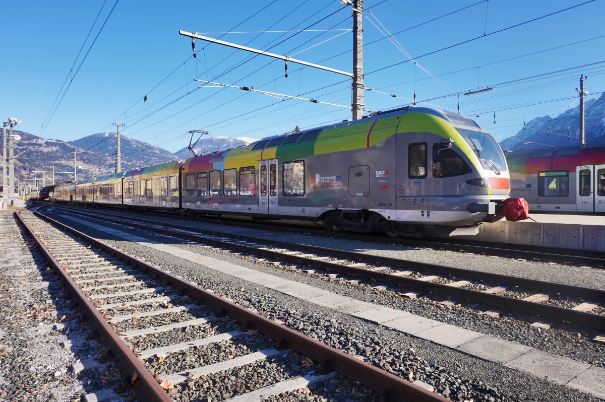 ETR 170 XXX am 22.1.2016 im Bahnhof Lienz.