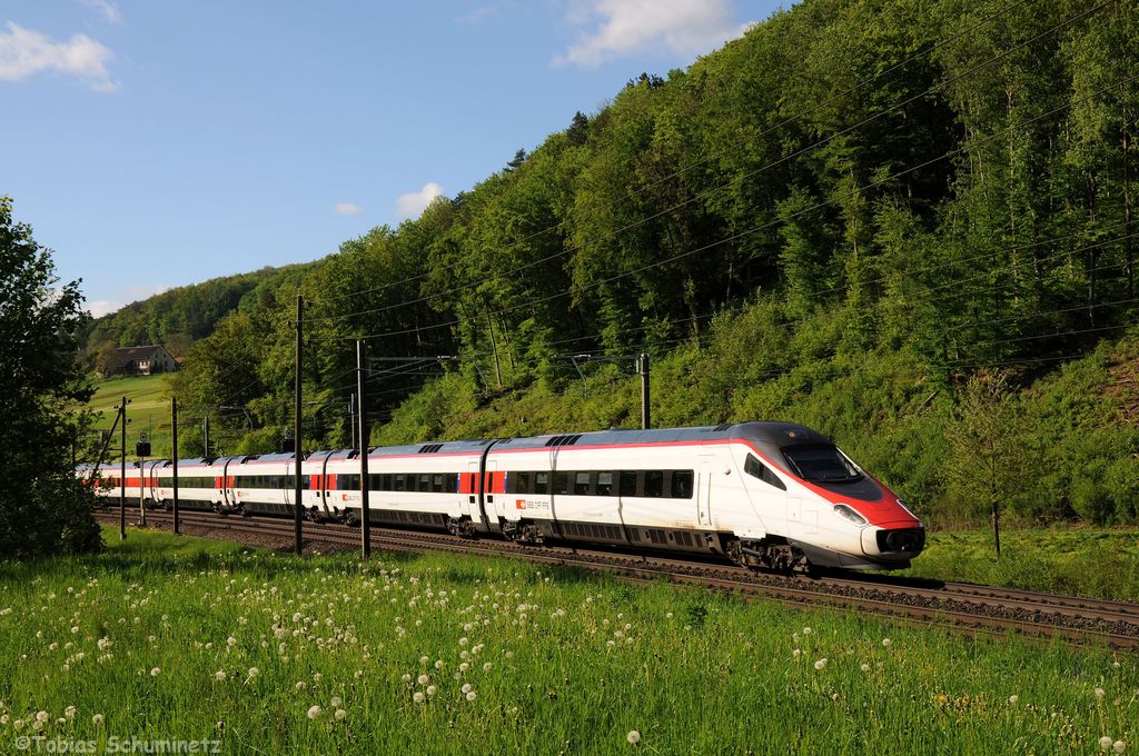 ETR 610 007 als EC59 am 10.05.2013 in Tecknau