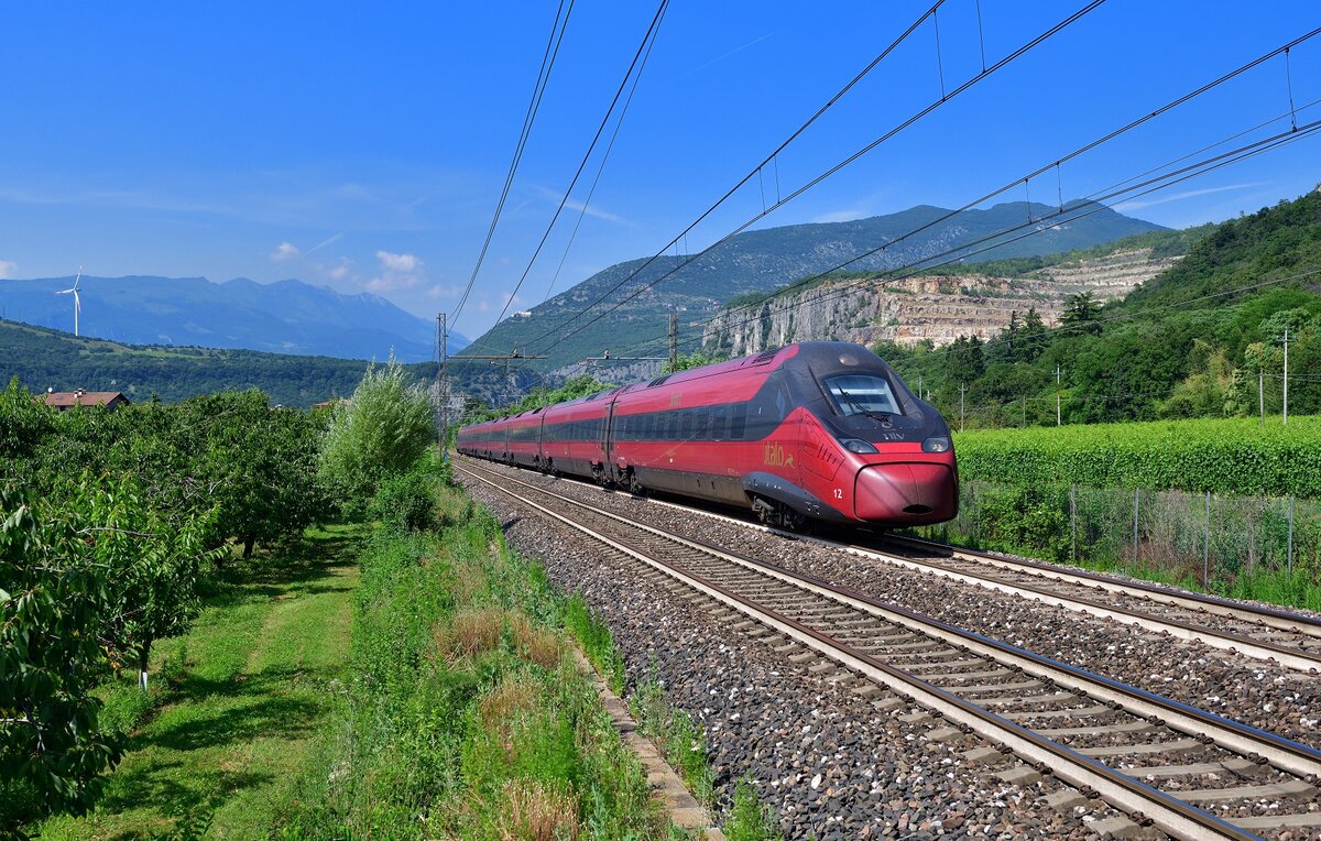 ETR 675 012 am 19.06.2023 bei Domegliara.