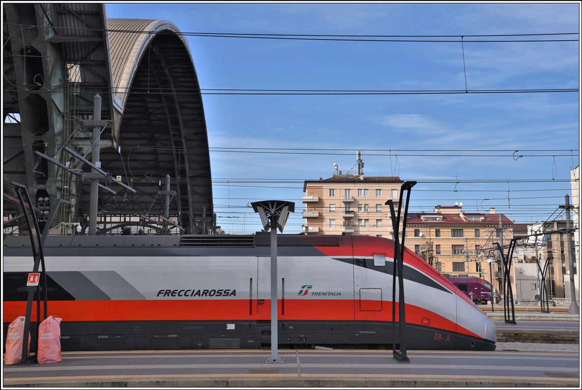ETR500 Frecciarossa in Milano Centrale. (21.02.2020)