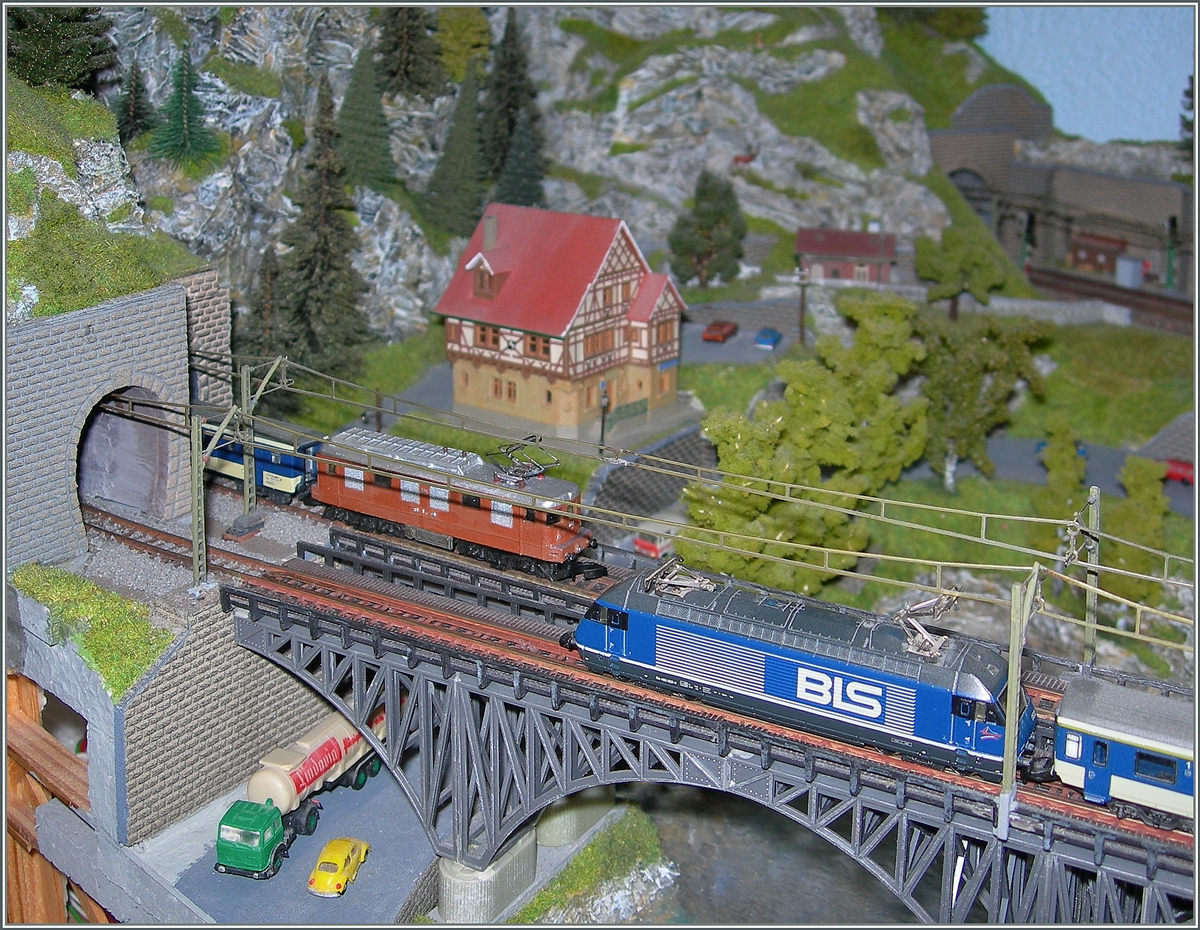 Etwas BLS Ambiente auf meiner Z Spur Anlage.
15. Juni 2016