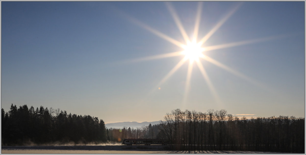Etwas mehr Schnee wäre besser gewesen,... 
4.01.2019 bei Schwanberg 