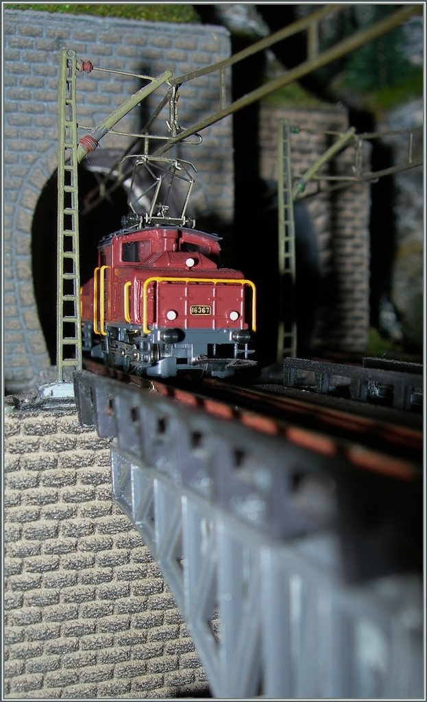Etwas Nostalgie auf meiner Z-Bahn Anlage: die Ee 3/3 16367.
30. August 2014