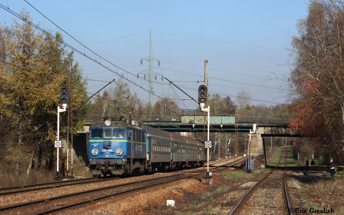 EU07 065 am 31.10.13. in Katowice.