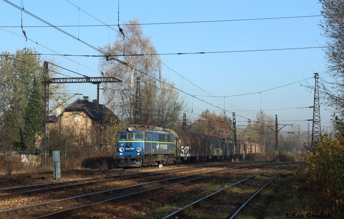 EU07 1033 am 31.10.13. in Katowice Ligota.