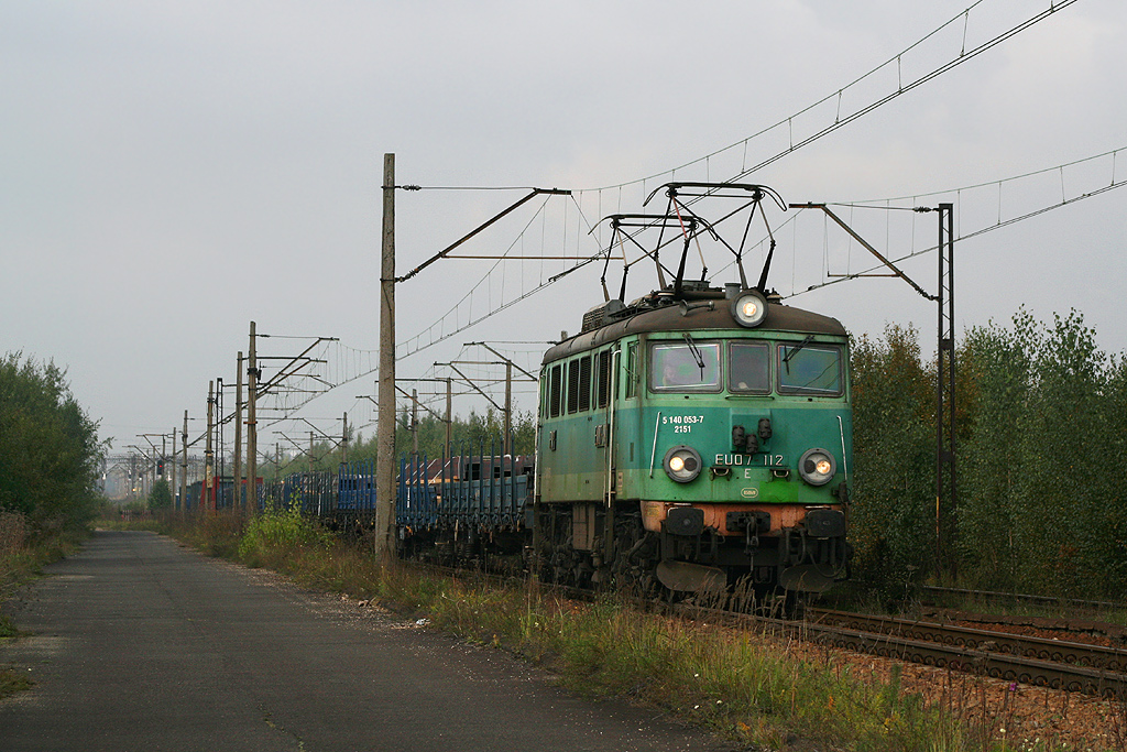 EU07-112 Dąbrowa Grnicza Towarowa - DGT (28.09.2013)