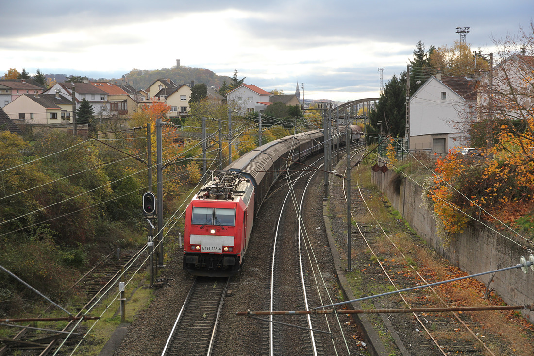 Euro Cargo Rail E 186 335 // Stiring-Wendel // 15. November 2019