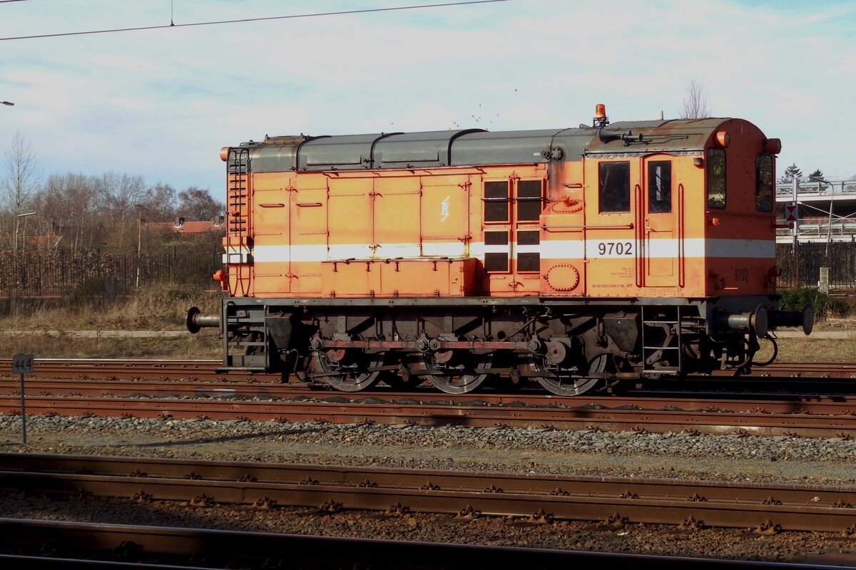 Ex-LOCON 9702 sonnt sich am 24 Februar 2019 in Amersfoort.