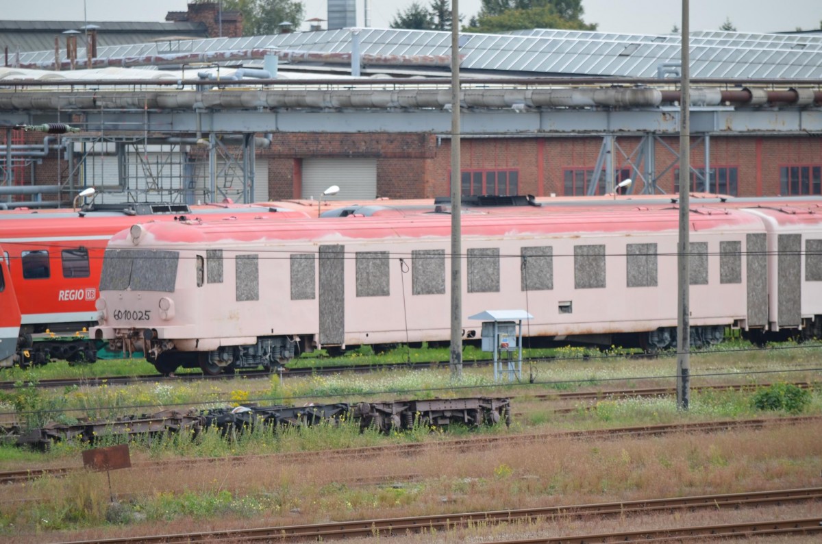 ex ÖBB 6010 025 vom ÖBB Triebzug 4010 für HKX im EuroMaint Rail Werk Delitzsch  25.09.2015