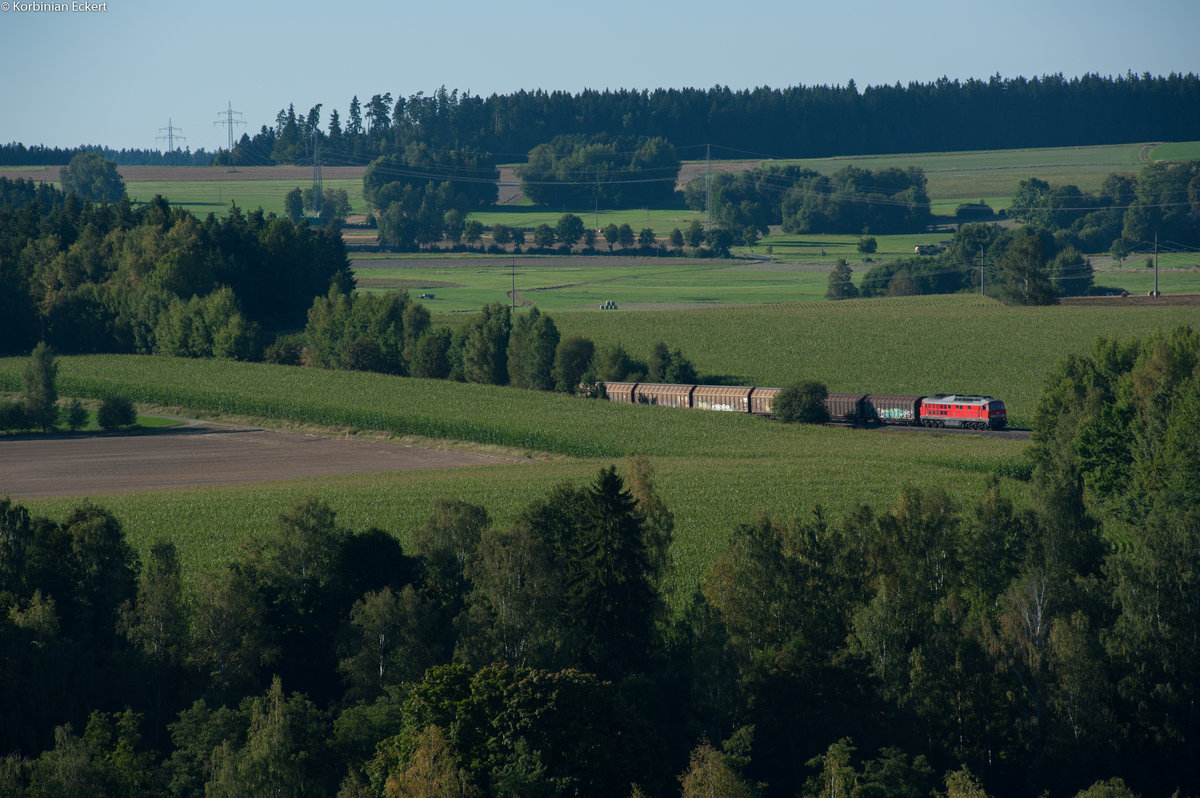 EZ 51082 von Seddin nach Nürnberg Rbf bei Thölau, 26.08.2016