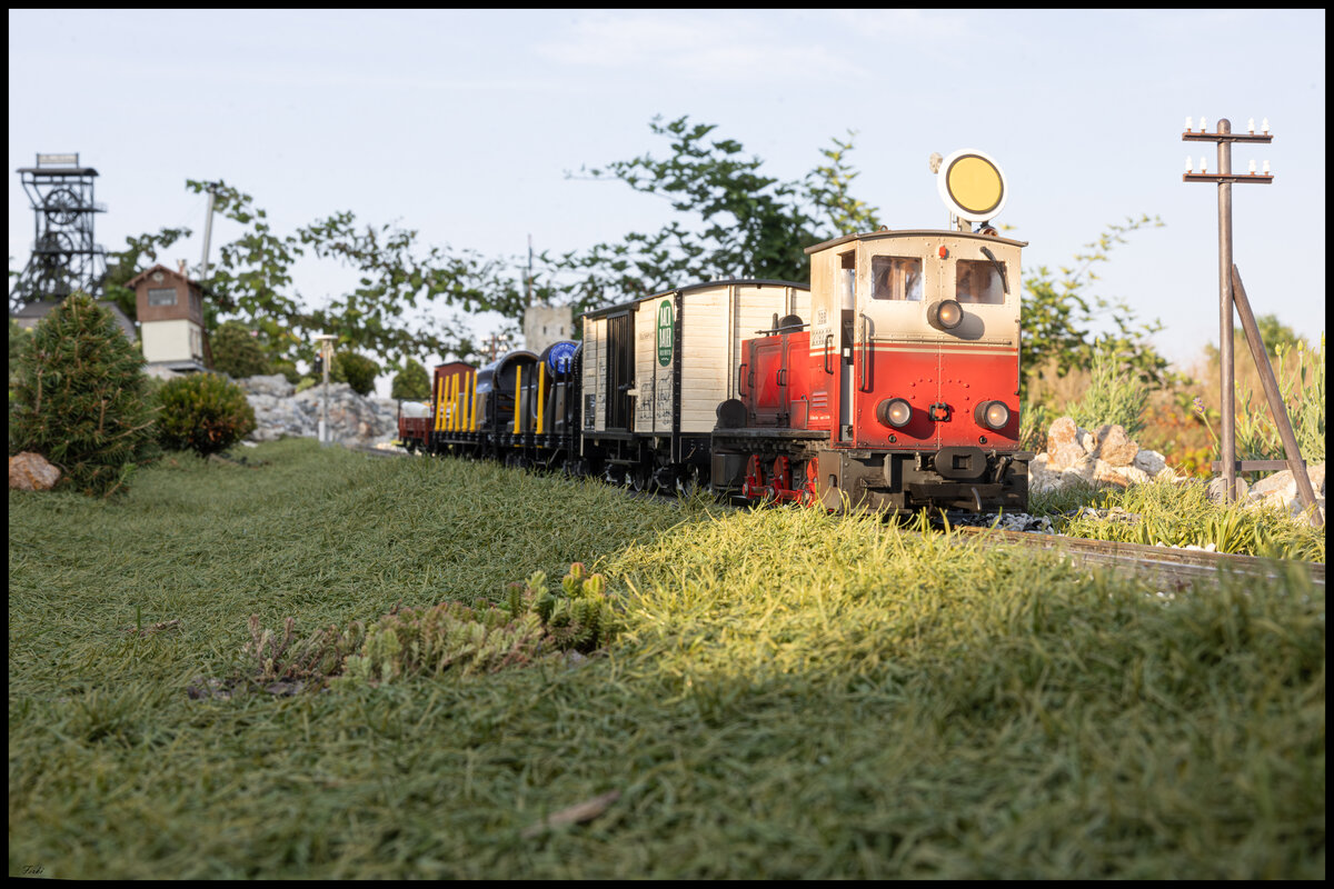 Fahrtage auf der Privaten GGB 2024 ,... Alle Jahre wieder lädt Karl Heinz zum Besuch seiner grandiosen Gartenbahn ein . 15. August 2024 
